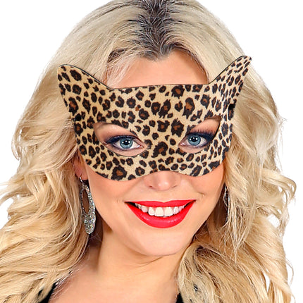 Widmann SRL Luipaard oogmasker Sep