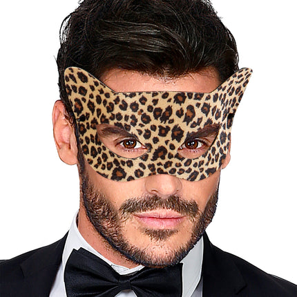 Widmann SRL Luipaard oogmasker Sep