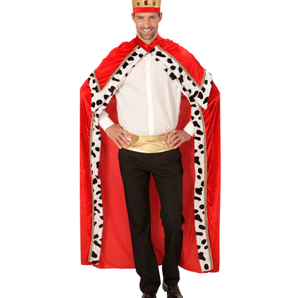 Widmann SRL Luxe cape koning volwassenen