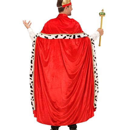 Widmann SRL Luxe cape koning volwassenen