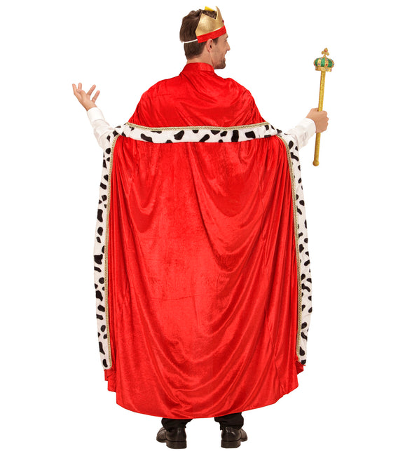 Widmann SRL Luxe cape koning volwassenen