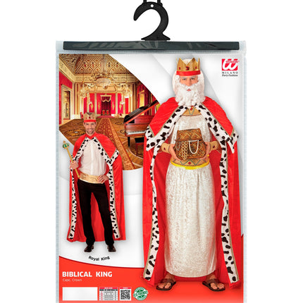 Widmann SRL Luxe cape koning volwassenen