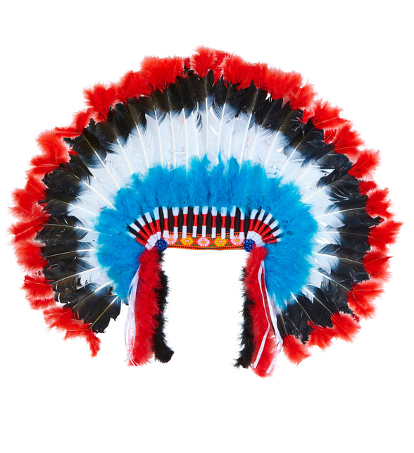 Widmann SRL Luxe indianentooi met marabou