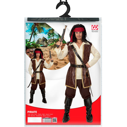 Widmann SRL Luxe piratenpakken met alles erop en eraan