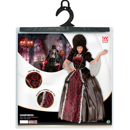 Widmann SRL Luxe vampier jurk dames Barones