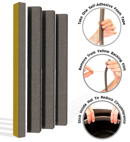 Widmann SRL Maak elke hoed op maat met deze zelfklevende foam