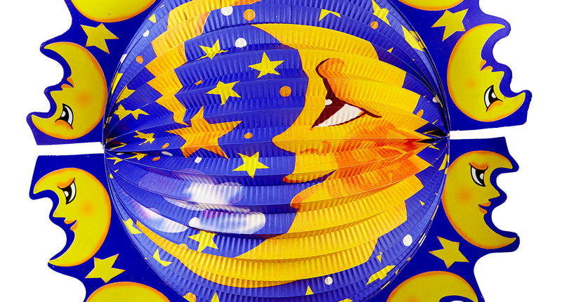 Widmann SRL Maan lampion decoratie