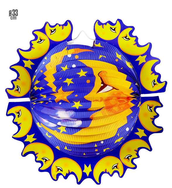 Widmann SRL Maan lampion decoratie