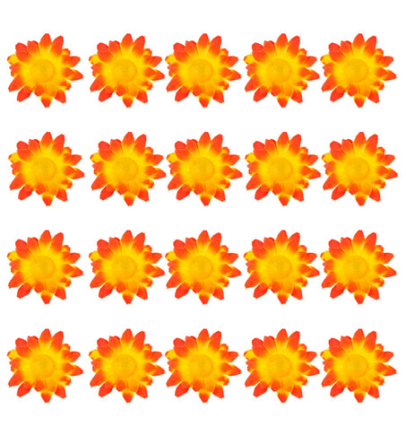 Widmann SRL Madelief decoratieve bloemen oranje geel