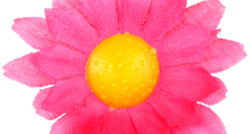 Widmann SRL Madeliefjes decoratieve bloemen  Roze/fuchsia