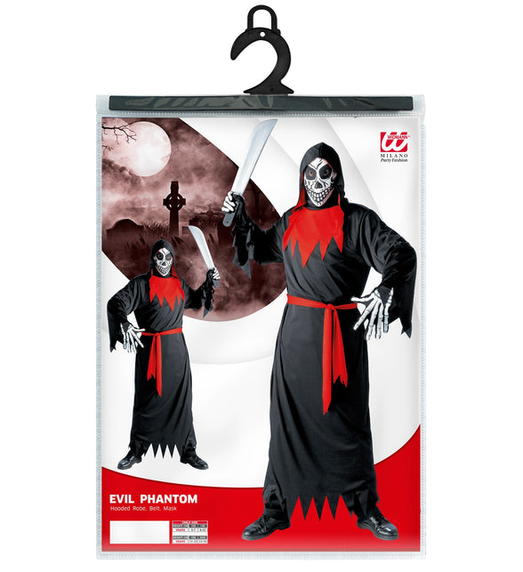 Widmann SRL Magere Hein kostuum kinderen Phantom