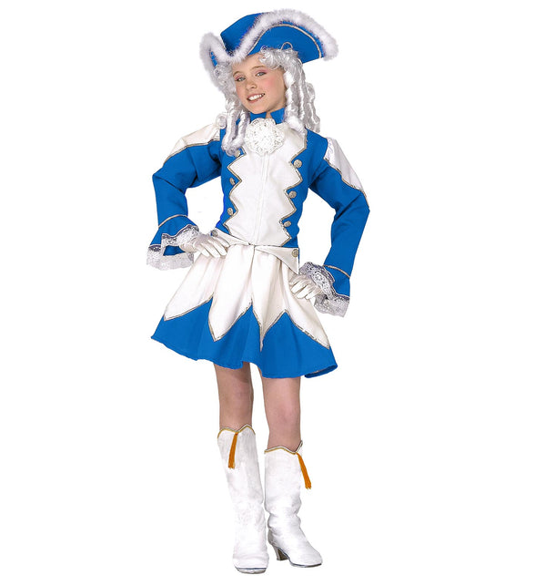 Widmann SRL Majorette kostuum Tessie kind blauw