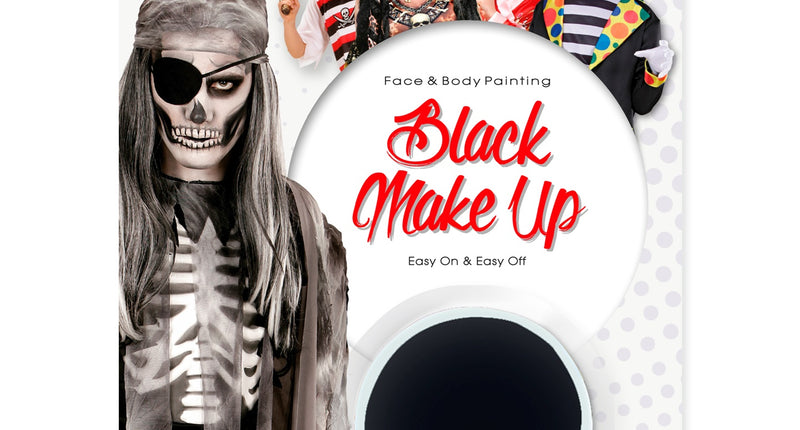 Widmann SRL Make-up aqua zwart