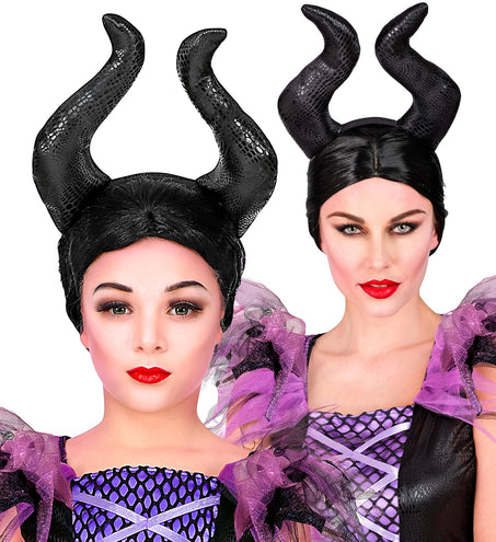 Widmann SRL Malefica hoorns hoofdband