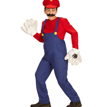 Widmann SRL Mario de loodgieter tuinbroek voor kids