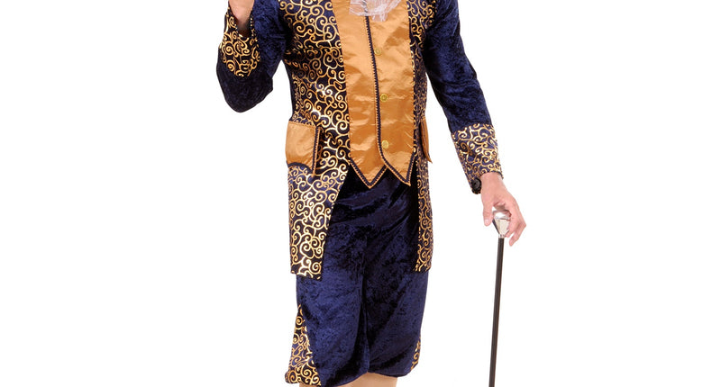 Widmann SRL Markies kostuum in blauw