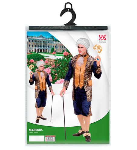 Widmann SRL Markies kostuum in blauw