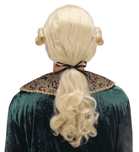 Widmann SRL Markies pruik Graaf Nelson in blond