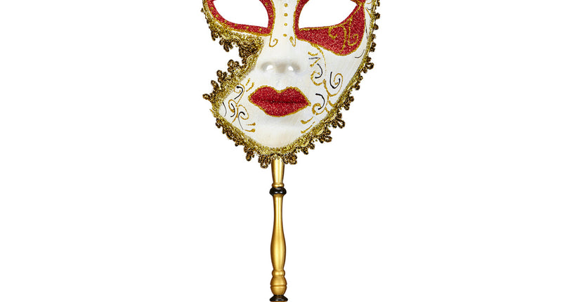 Widmann SRL Markiezen masker op stokje