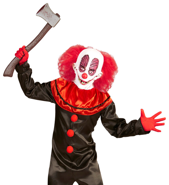 Widmann SRL Masker clown bassie met haren