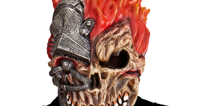 Widmann SRL Masker cyber zombie schedel