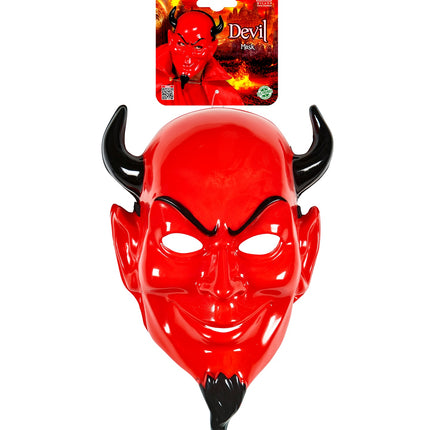 Widmann SRL Masker duivel plastic