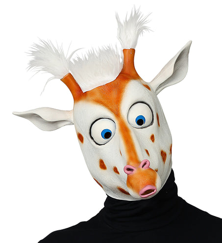 Widmann SRL Masker giraffe met grote ogen