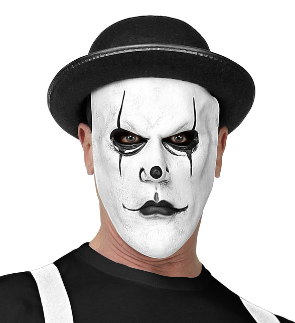 Widmann SRL Masker griezel clown met bolhoed