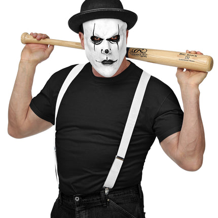 Widmann SRL Masker griezel clown met bolhoed