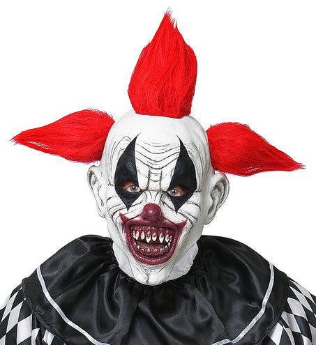 Widmann SRL Masker horror clown Wessel met haar