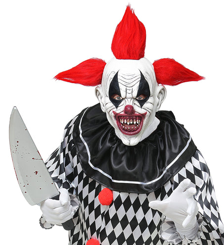 Widmann SRL Masker horror clown Wessel met haar