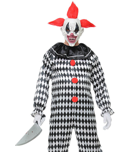Widmann SRL Masker horror clown Wessel met haar