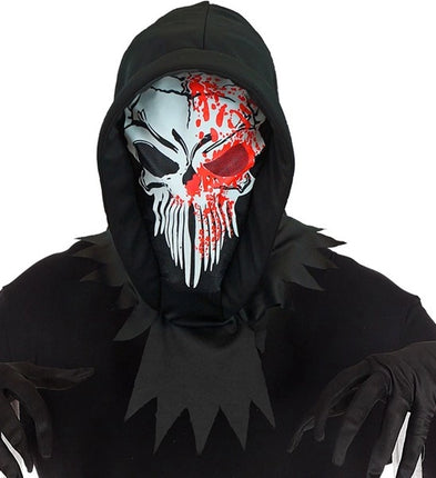Widmann SRL Masker met kap bloederige grim reaper Bram