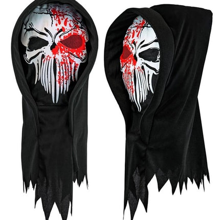 Widmann SRL Masker met kap bloederige grim reaper Bram
