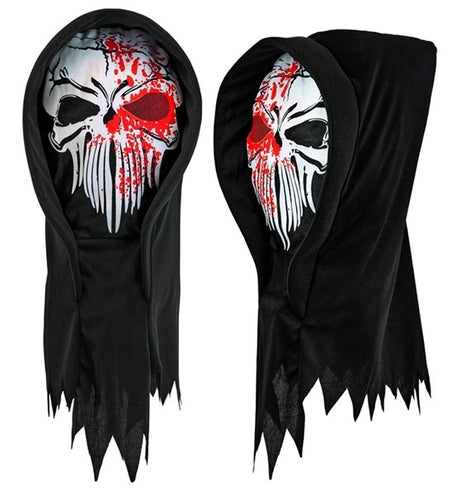 Widmann SRL Masker met kap bloederige grim reaper Bram