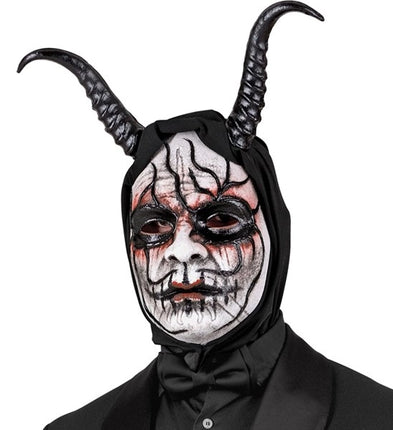 Widmann SRL Masker met kap theater duivel man Milan