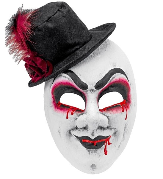 Widmann SRL Masker theater bloedende man met hoed Niek