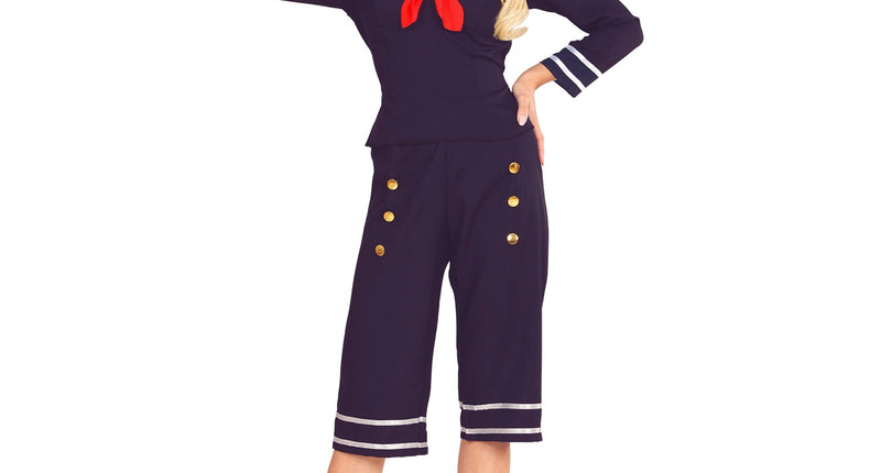 Widmann SRL Matroos kostuum dames retro