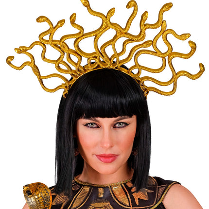 Widmann SRL Medusa diadeem goud