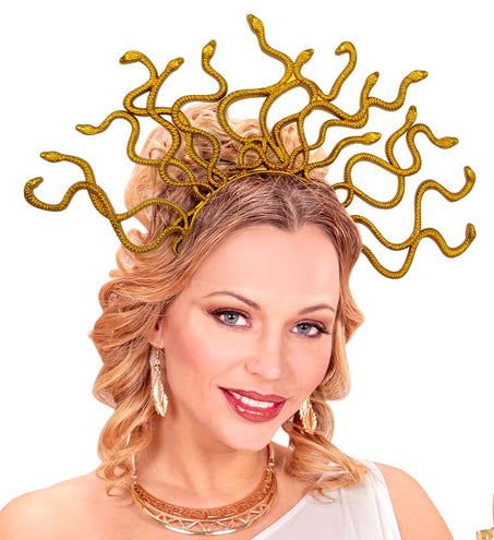 Widmann SRL Medusa diadeem goud
