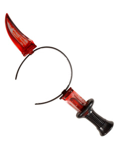 Widmann SRL Mes door hoofd met bloed diadeem