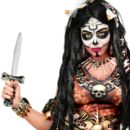 Widmann SRL Mes halloween met schedels