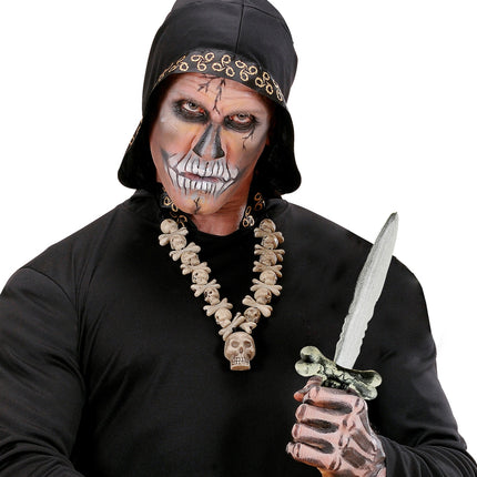 Widmann SRL Mes halloween met schedels