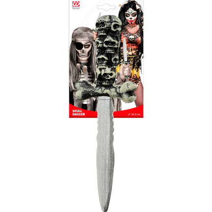 Widmann SRL Mes halloween met schedels