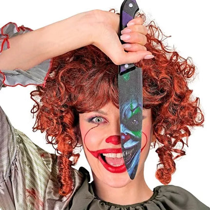 Widmann SRL Mes kwaadaardige clown 31cm Guus