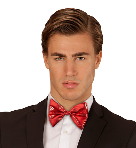 Widmann SRL Metallic rode party strikjes