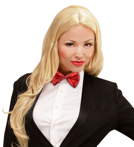 Widmann SRL Metallic rode party strikjes