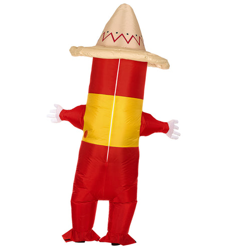 Widmann SRL Mexicaans chili peper kostuum opblaasbaar