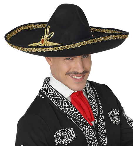 Widmann SRL Mexicaanse hoed Cancun 50 cm