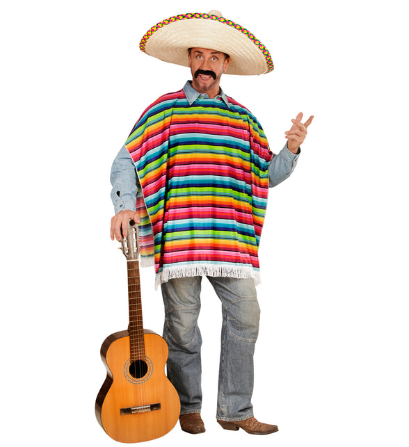 Widmann SRL Mexicaanse poncho volwassenen